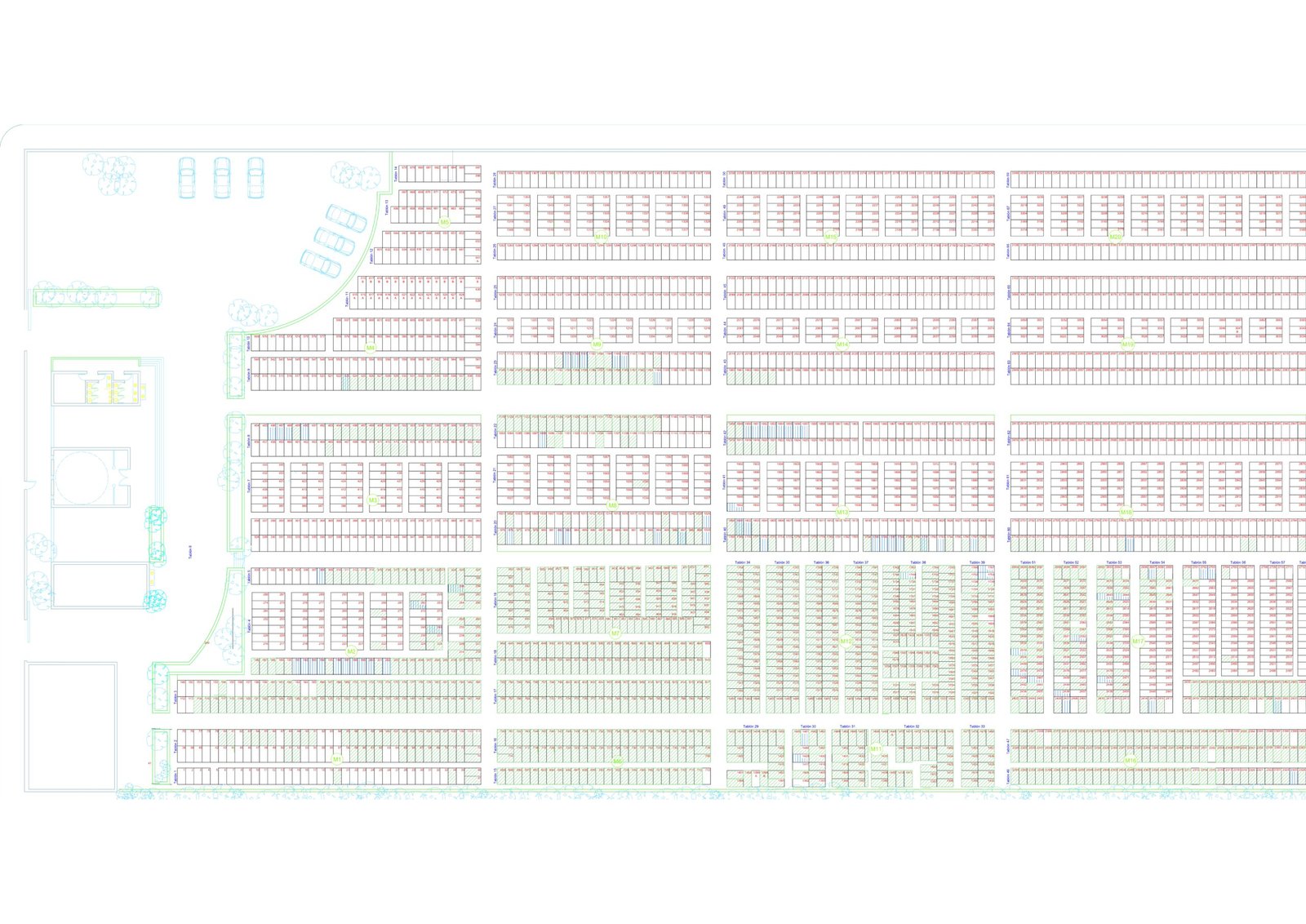 Mapa del Cementerio